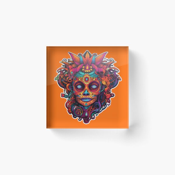 Item preview, Tribal Psychedelic Catrina  designed and sold by Mr.Psychedelia.