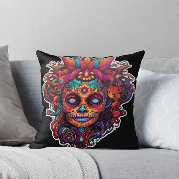 Item preview, Tribal Psychedelic Catrina  designed and sold by Mr.Psychedelia.