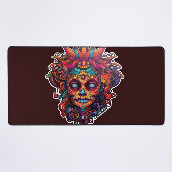 Item preview, Tribal Psychedelic Catrina designed and sold by Mr.Psychedelia.