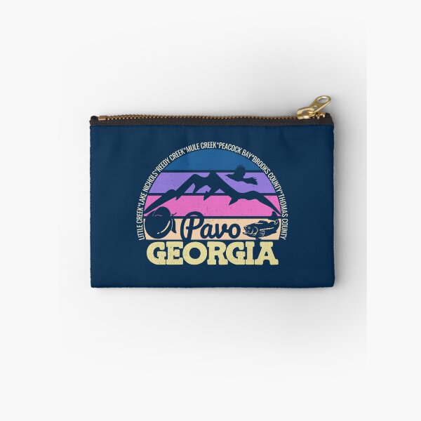Item preview, Pavo Georgia Sunset Retro Vintage Local Pride Logo designed and sold by CRHPOD20.