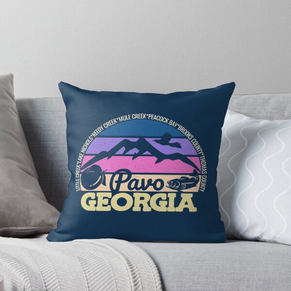 Item preview, Pavo Georgia Sunset Retro Vintage Local Pride Logo designed and sold by CRHPOD20.