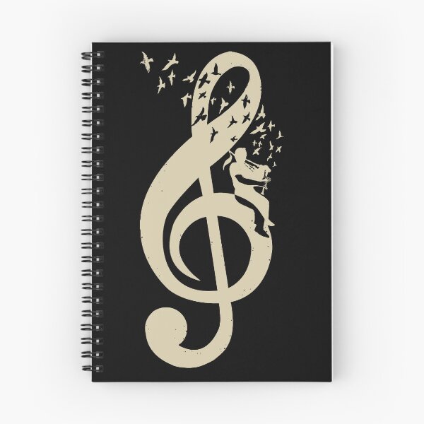 Item preview, Treble Clef -  Music Bagpipes - Vintage designed and sold by barmalisiRTB.