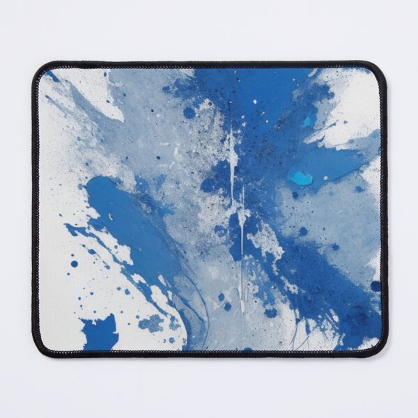 Item preview, Struck blue paint pattern designed and sold by fc2c.