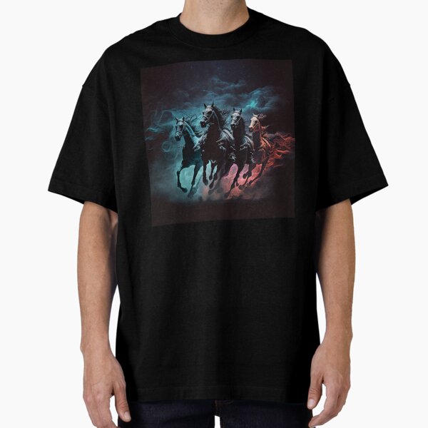 Item preview, The Four Horses Ride  designed and sold by CleverCulture.