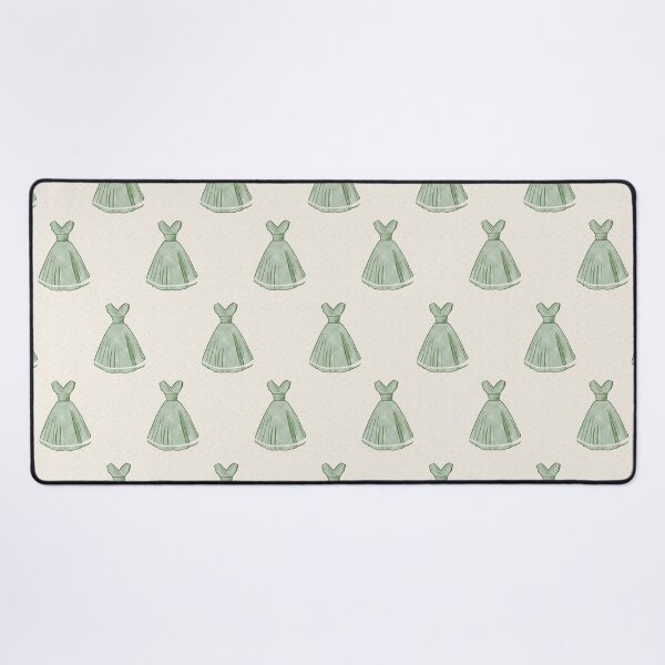 Item preview, Green Gown with a Swooshy Skirt Drawing designed and sold by keltickat.