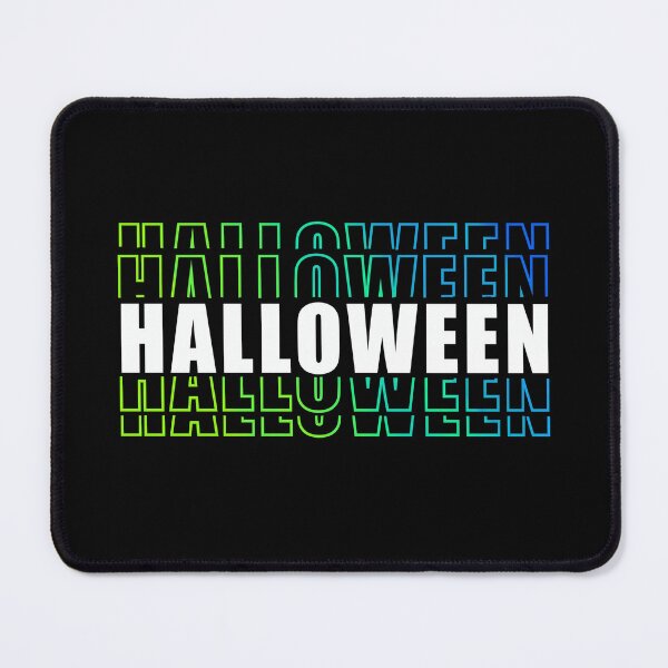 Item preview, Happy Halloween Simple Text Design by ZeesDesign on Redbubble designed and sold by ZEESDESIGN.