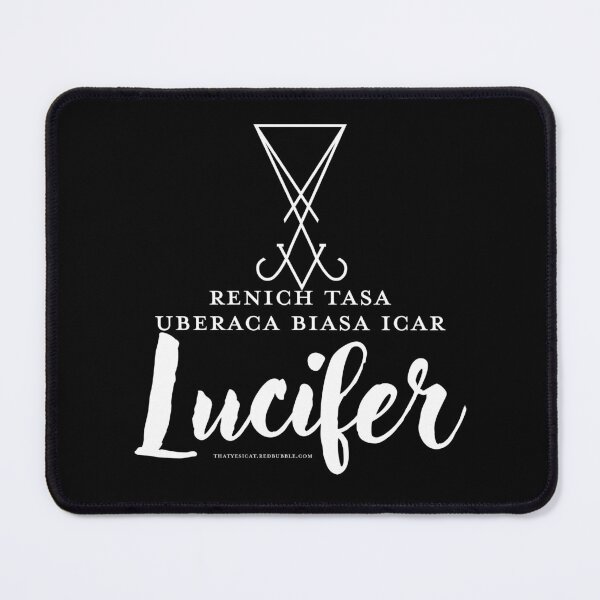 Item preview, Lucifer's Enn Cursive designed and sold by thatyesicat.