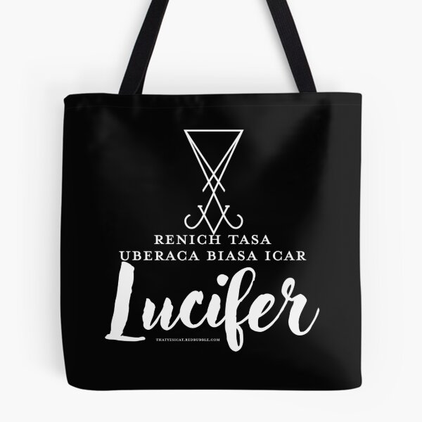 Item preview, Lucifer's Enn Cursive designed and sold by thatyesicat.