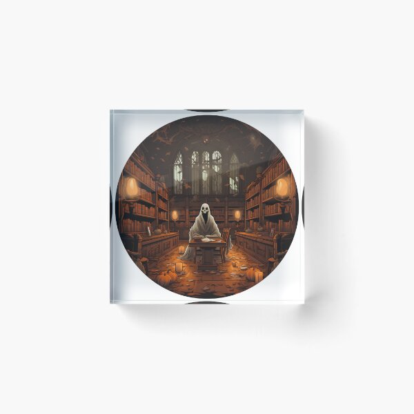 Item preview, Haunted Library designed and sold by EvokeArtisan.