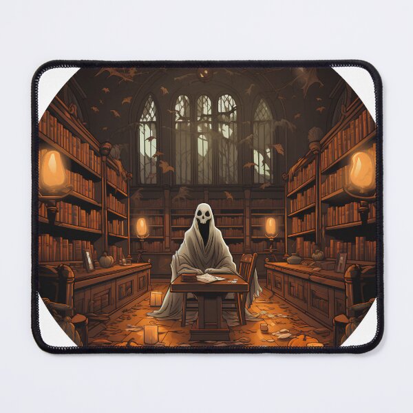 Item preview, Haunted Library designed and sold by EvokeArtisan.