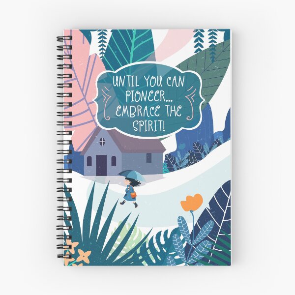 Item preview, UNTIL YOU CAN PIONEER... EMBRACE THE  SPIRIT!  designed and sold by Paper Bee Gift Shop.