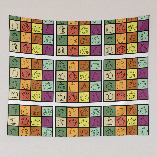 Item preview, Pumpkin Grid designed and sold by sydhanke42.