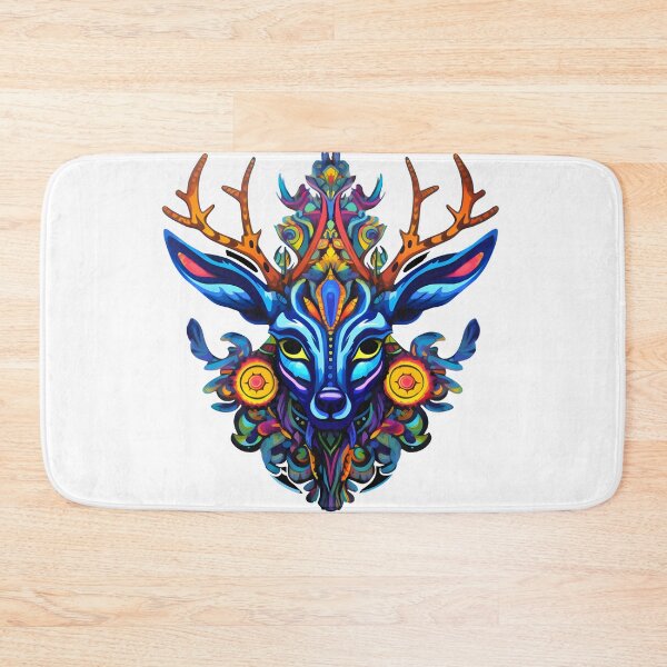 Item preview, Huichol Psychedelic Blue Deer: A Visionary Journey designed and sold by Mr.Psychedelia.