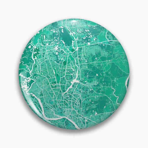 Item preview, Dhaka City Map of Bangladesh - Watercolor designed and sold by deMAP.