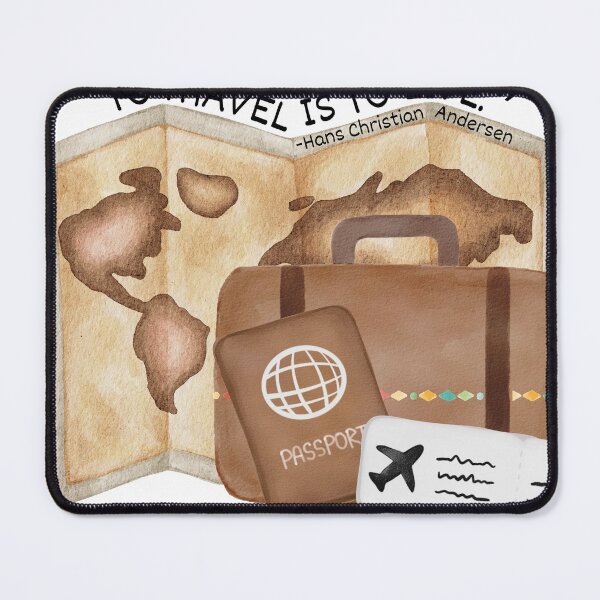 Item preview, Live to Travel Quote designed and sold by sharkbaitshirts.