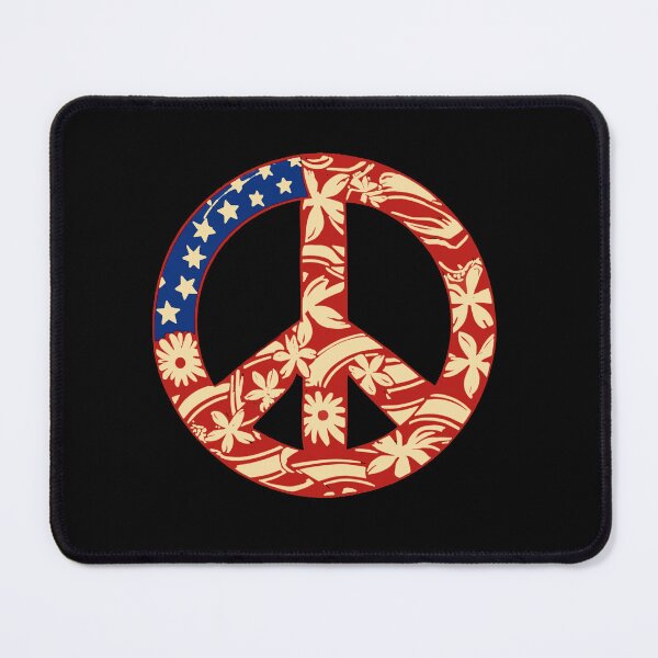 Item preview, USA Flag and Peace Sign, designed and sold by Tamarage.