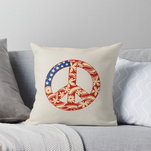 Item preview, USA Flag and Peace Sign, designed and sold by Tamarage.