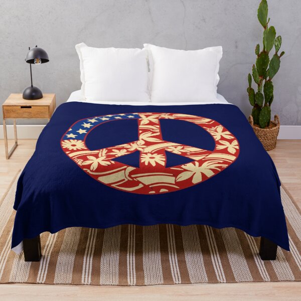 Item preview, USA Flag and Peace Sign, designed and sold by Tamarage.