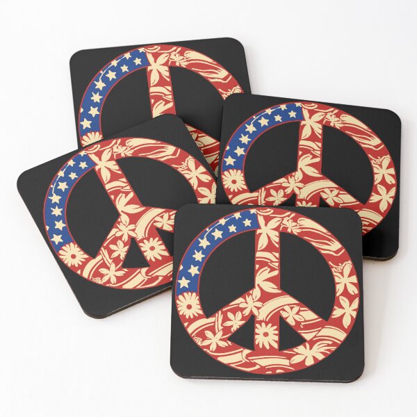 Item preview, USA Flag and Peace Sign, designed and sold by Tamarage.