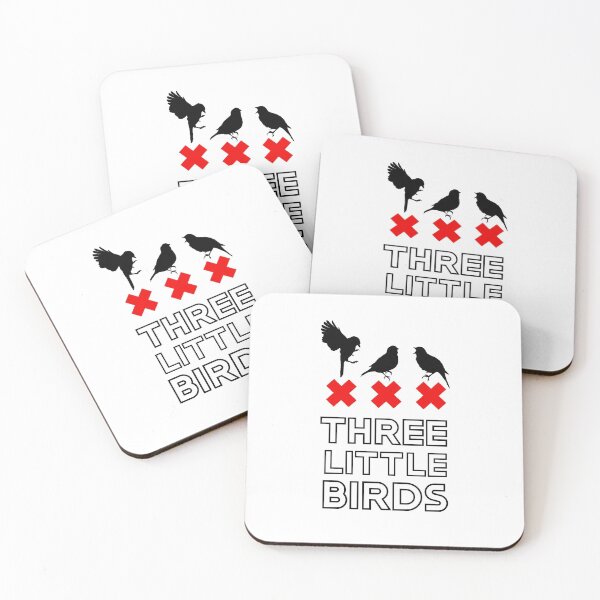Item preview, Three Little Birds R Black designed and sold by VRedBaller.