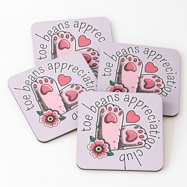 Item preview, toe beans appreciation club designed and sold by hunnydoll.
