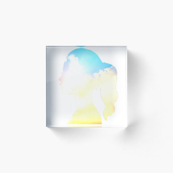 Head in the Clouds Acrylic Block
