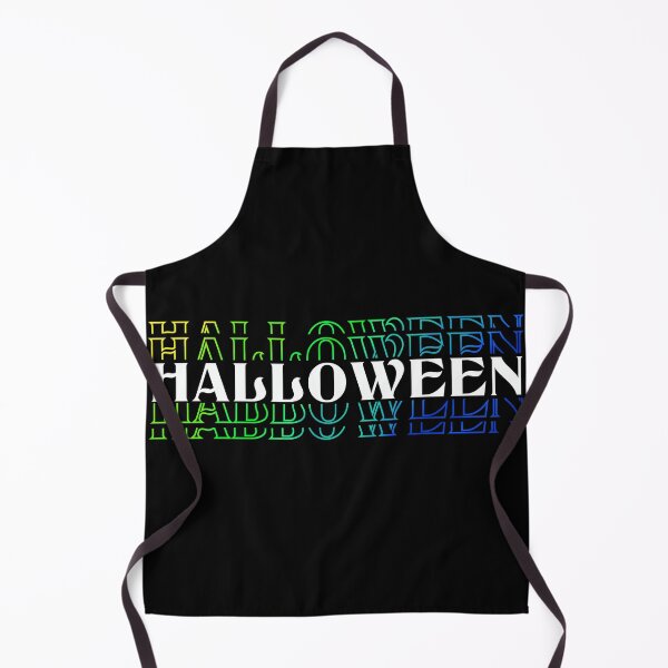 Item preview, Happy Halloween Simple Text 2 Design by ZeesDesign on Redbubble designed and sold by ZEESDESIGN.
