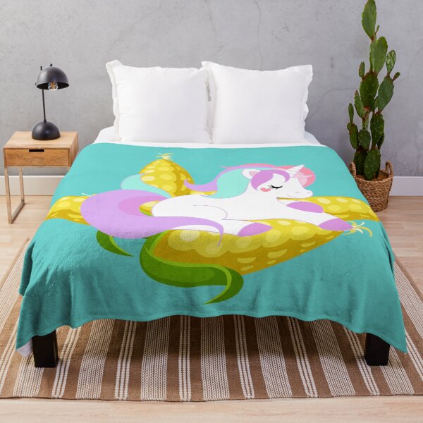 Item preview, pastel unicorn on the cob designed and sold by Gossip Rag.