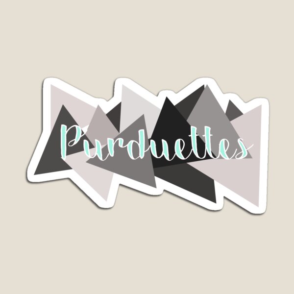 Item preview, Purduettes Sticker designed and sold by hamil120.