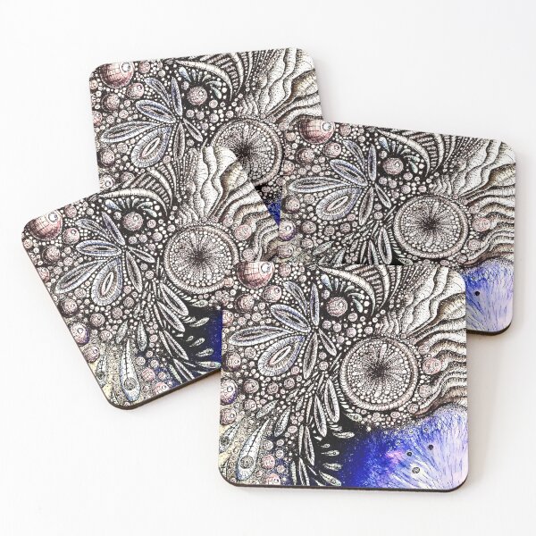 Item preview, Microscopic alien life forms  designed and sold by Doodle Mind Journeys.