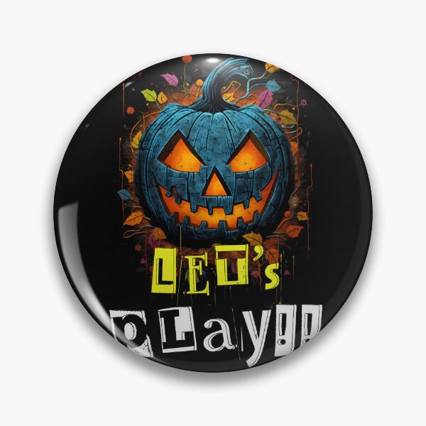 Item preview, Halloween Spooky Funny Pumpkin Lets Play Generative AI designed and sold by FUNqoosh.