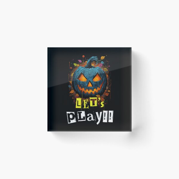 Item preview, Halloween Spooky Funny Pumpkin Lets Play Generative AI designed and sold by FUNqoosh.