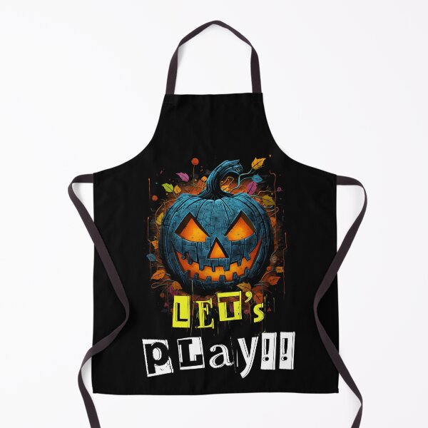 Item preview, Halloween Spooky Funny Pumpkin Lets Play Generative AI designed and sold by FUNqoosh.