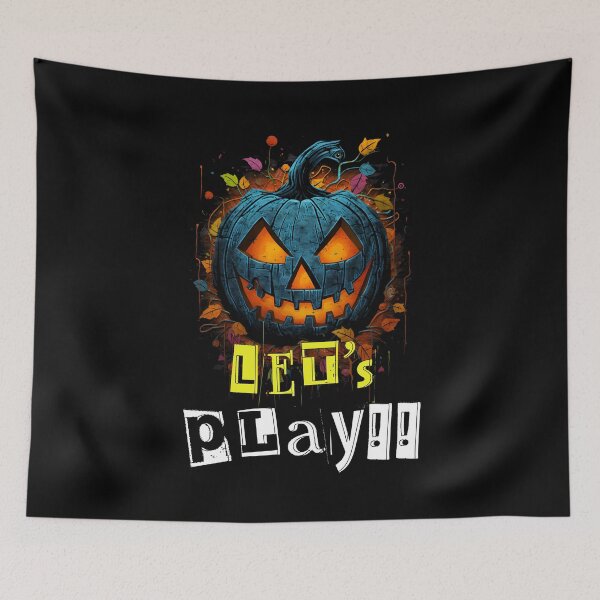 Item preview, Halloween Spooky Funny Pumpkin Lets Play Generative AI designed and sold by FUNqoosh.