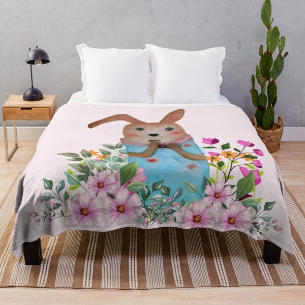 Item preview, Rabbit Lady designed and sold by AcuarelasCA.