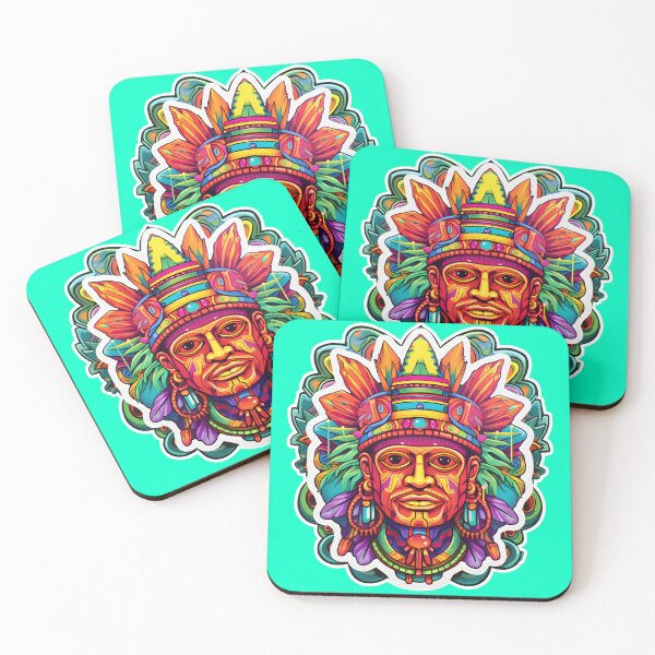Item preview, Psychedelic Toltec Shaman: Guiding the Mind's Odyssey designed and sold by Mr.Psychedelia.