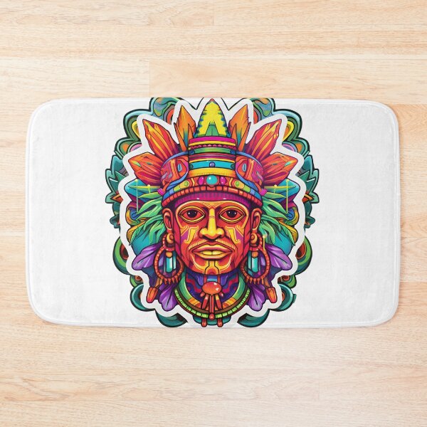 Item preview, Psychedelic Toltec Shaman: Guiding the Mind's Odyssey designed and sold by Mr.Psychedelia.
