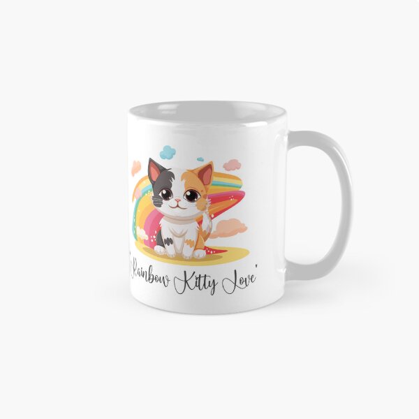 Item preview, Lindo Gato, Rainbow Kitty Love, Gato Arcoiris designed and sold by maxleengraphix.