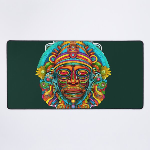 Item preview, Psychedelic Olmec Priest: Channeling Ancient Mysteries designed and sold by Mr.Psychedelia.
