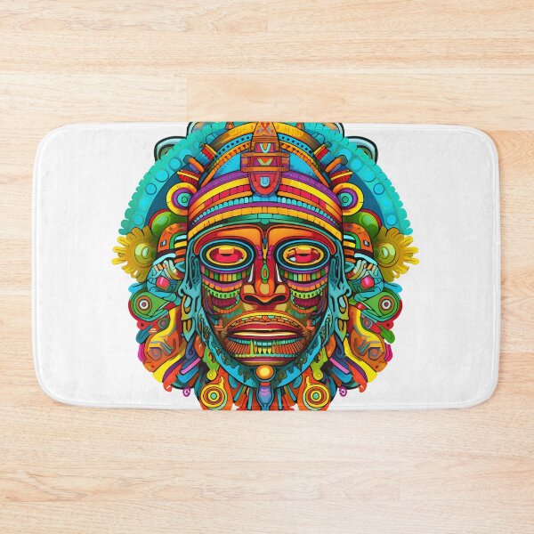 Item preview, Psychedelic Olmec Priest: Channeling Ancient Mysteries designed and sold by Mr.Psychedelia.