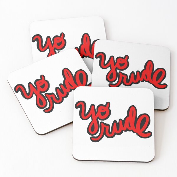 Item preview, quotes - yo rude designed and sold by swan-swanson.