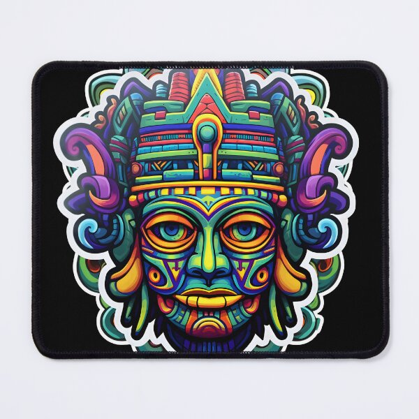 Item preview, Psychedelic Toltec Priest: Bridging Worlds of Wisdom designed and sold by Mr.Psychedelia.