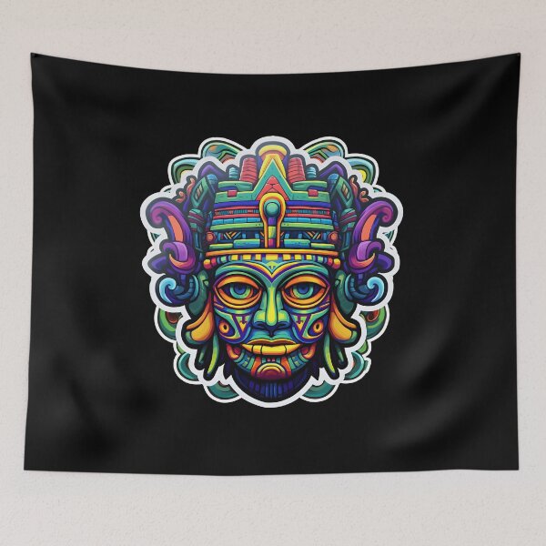Item preview, Psychedelic Toltec Priest: Bridging Worlds of Wisdom designed and sold by Mr.Psychedelia.