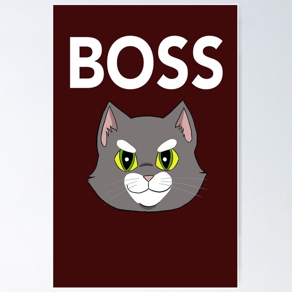 Item preview, Boss Cat designed and sold by Peyton Mitchell.