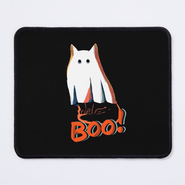 Item preview, Ghost Cat says Boo designed and sold by eecookart.
