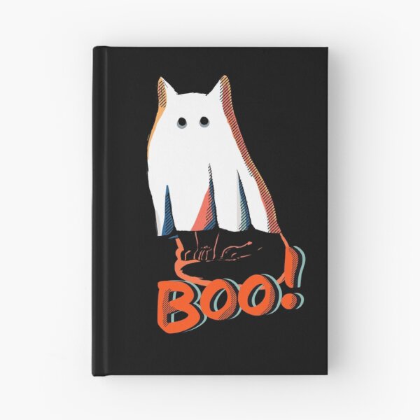 Item preview, Ghost Cat says Boo designed and sold by eecookart.