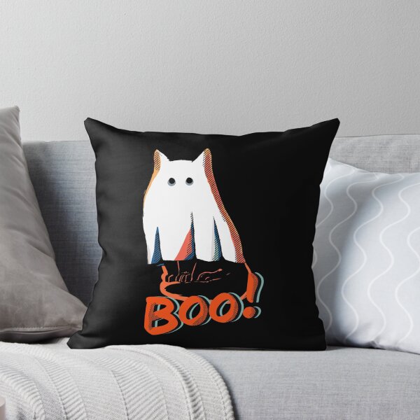 Item preview, Ghost Cat says Boo designed and sold by eecookart.
