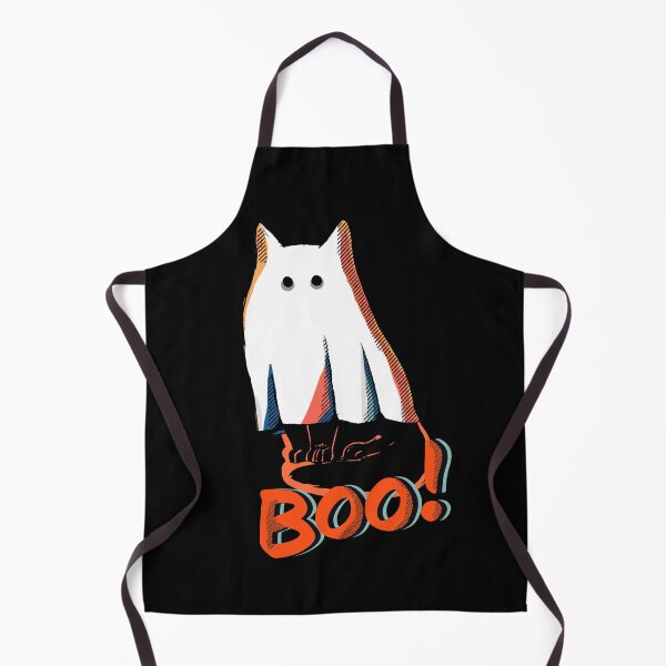 Item preview, Ghost Cat says Boo designed and sold by eecookart.