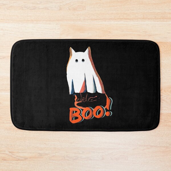 Item preview, Ghost Cat says Boo designed and sold by eecookart.