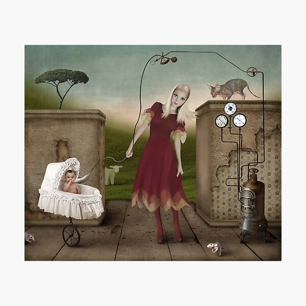 Meine zartliche Kinderfrau Photographic Print
